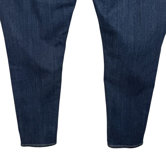 Levi’s 721 Womens SZ 34 Hi-Rise Skinny Jeans Distressed Rips Stretch Zip-Fly - Picture 7 of 12